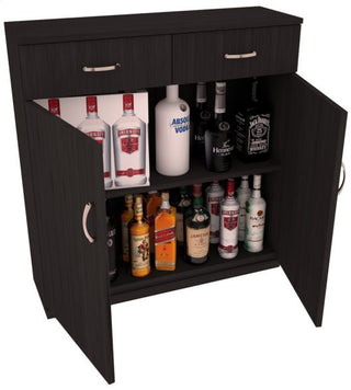 Elementcollection 35Ft Liquor Base Cabinet Black Stained