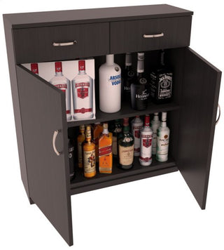 Elementcollection 35Ft Liquor Base Cabinet Black Stained