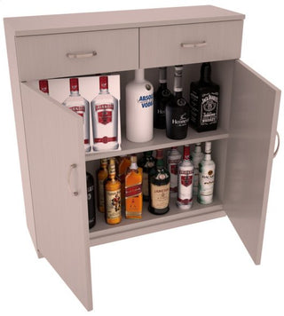 Elementcollection 35Ft Liquor Base Cabinet Greywash Stained