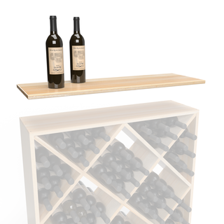 Elementcollection 35 Cube Wood Wine Table Top Unstained Element Collection