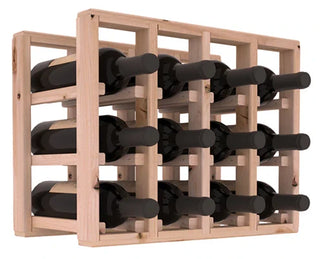Elementcollection 4 Column Standard Wood Wine Rack Extender Unstained