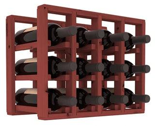 Elementcollection 4 Column Standard Wood Wine Rack Extender Cherry Stained