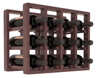 Elementcollection 4 Column Standard Wood Wine Rack Extender Walnut Stained