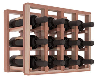 Elementcollection 4 Column Standard Wood Wine Rack Extender Unstained
