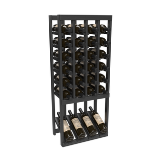 Elementcollection 4 Column High Reveal Wood Wine Rack Unstained