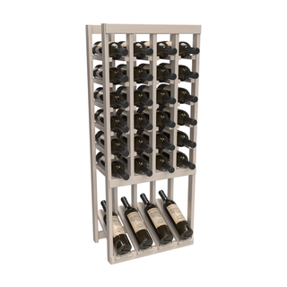 Elementcollection 4 Column High Reveal Wood Wine Rack Unstained