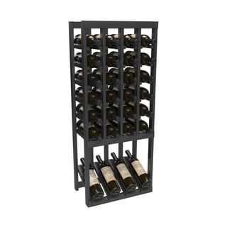 Elementcollection 4 Column High Reveal Wood Wine Rack Unstained