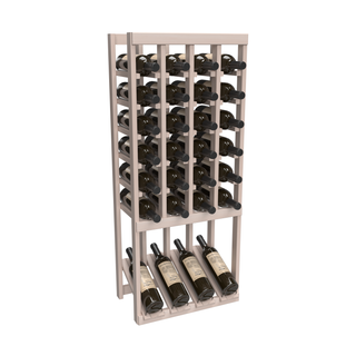 Elementcollection 4 Column High Reveal Wood Wine Rack Unstained