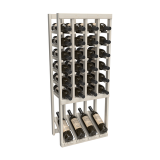 Elementcollection 4 Column High Reveal Wood Wine Rack Walnut Stained