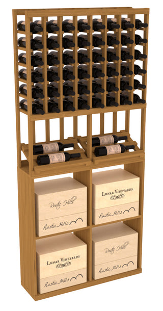 Elementcollection 8 Column Side Display 96 Case Combo Unstained