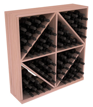 Elementcollection Diamond Wine Bin With Top Unstained Element Collection