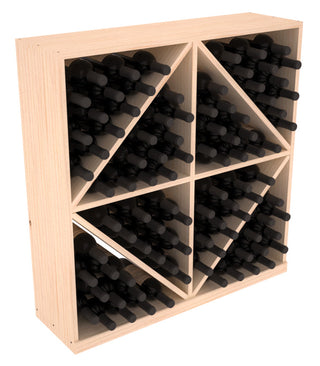 Elementcollection Diamond Wine Bin With Top Unstained