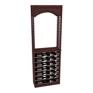 Elementcollection 26 Cellar Arch Horizontal Display Combo Black Metal Rail Unstained