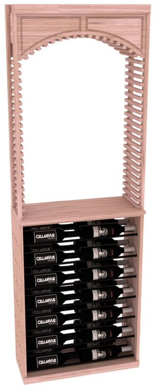 Elementcollection 26 Cellar Arch Horizontal Display Combo Black Metal Rail Unstained