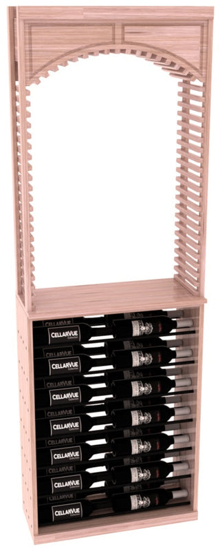 Elementcollection 26 Cellar Arch Horizontal Display Combo Black Metal Rail Unstained