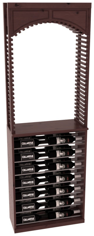 Elementcollection 26 Cellar Arch Horizontal Display Combo Gunmetal Rail Black Stained