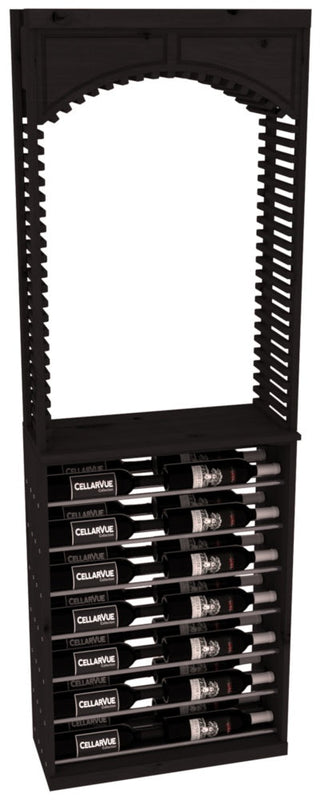 Elementcollection 26 Cellar Arch Horizontal Display Combo Gunmetal Rail Greywash Stained