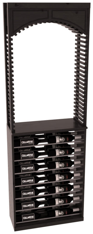 Elementcollection 26 Cellar Arch Horizontal Display Combo Gunmetal Rail Greywash Stained