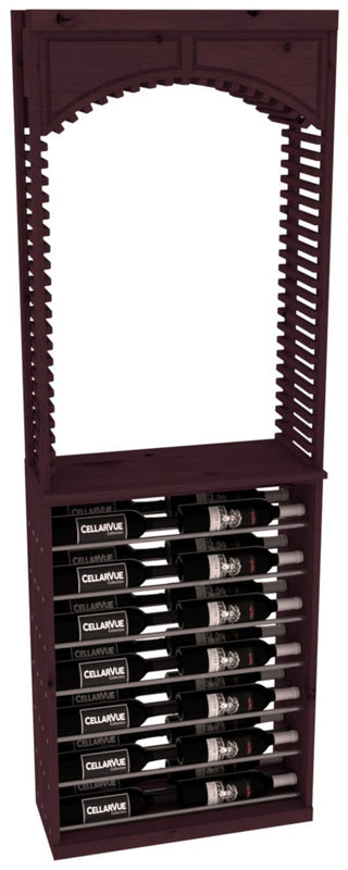 Elementcollection 26 Cellar Arch Horizontal Display Combo Gunmetal Rail Unstained