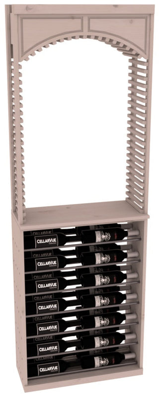Elementcollection 26 Cellar Arch Horizontal Display Combo Gunmetal Rail Oak Stained