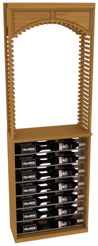 Elementcollection 26 Cellar Arch Horizontal Display Combo Gunmetal Rail Black Stained
