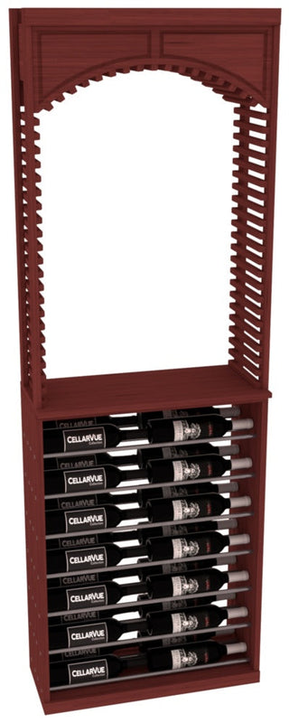 Elementcollection 26 Cellar Arch Horizontal Display Combo Gunmetal Rail Greywash Stained