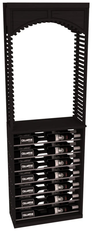 Element Collection - 26" Cellar Arch / Horizontal Display Combo - Gunmetal Rail