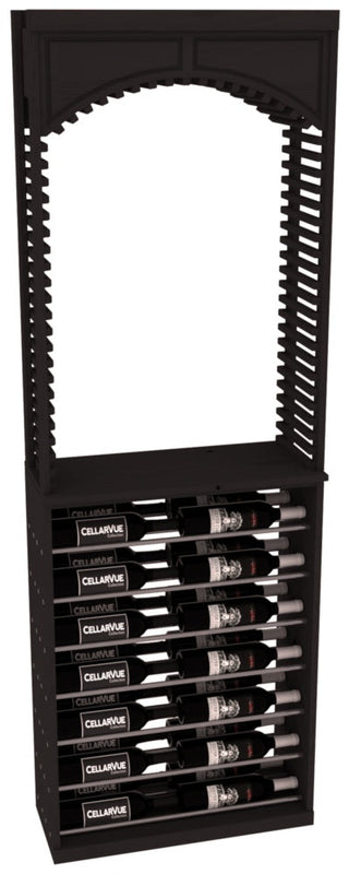 Elementcollection 26 Cellar Arch Horizontal Display Combo Gunmetal Rail Black Stained