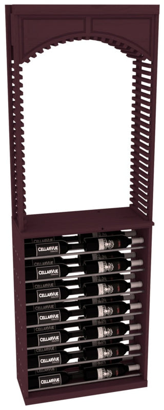 Elementcollection 26 Cellar Arch Horizontal Display Combo Gunmetal Rail Greywash Stained