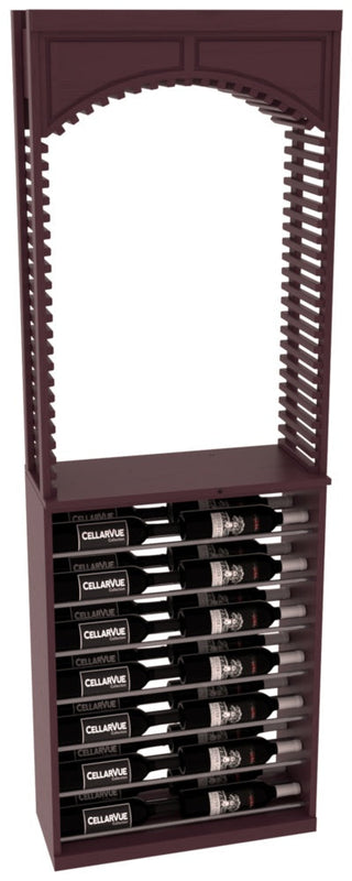 Elementcollection 26 Cellar Arch Horizontal Display Combo Gunmetal Rail Greywash Stained