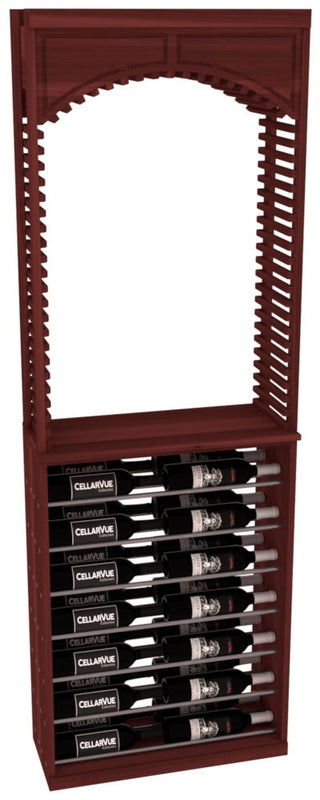 Elementcollection 26 Cellar Arch Horizontal Display Combo Gunmetal Rail Black Stained