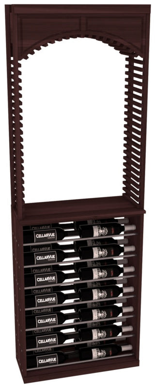 Elementcollection 26 Cellar Arch Horizontal Display Combo Gunmetal Rail Greywash Stained