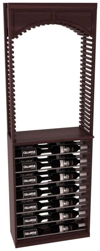 Elementcollection 26 Cellar Arch Horizontal Display Combo Gunmetal Rail Greywash Stained