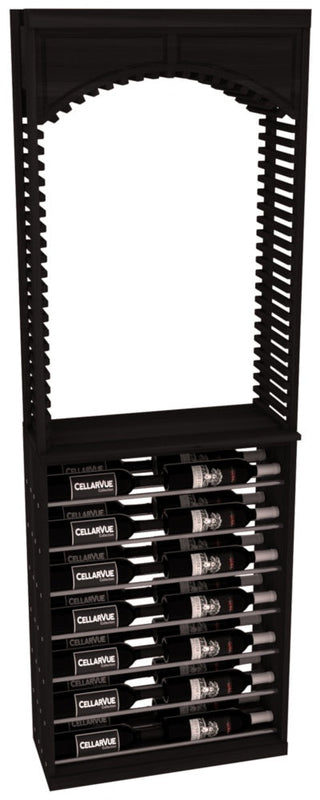 Elementcollection 26 Cellar Arch Horizontal Display Combo Gunmetal Rail Unstained