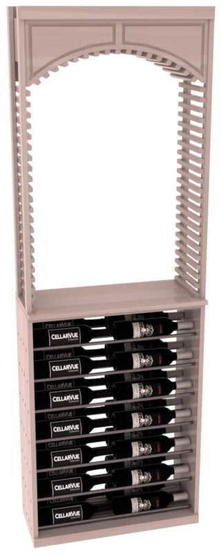 Elementcollection 26 Cellar Arch Horizontal Display Combo Gunmetal Rail Cherry Stained