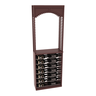 Elementcollection 26 Cellar Arch Horizontal Display Combo Black Metal Rail Unstained
