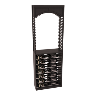 Elementcollection 26 Cellar Arch Horizontal Display Combo Black Metal Rail Unstained