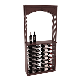 Elementcollection 35 Cellar Arch Horizontal Wine Display Combo Unstained