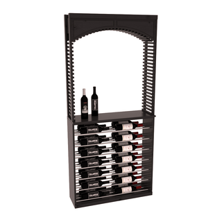 Elementcollection 35 Cellar Arch Horizontal Wine Display Combo Greywash Stained