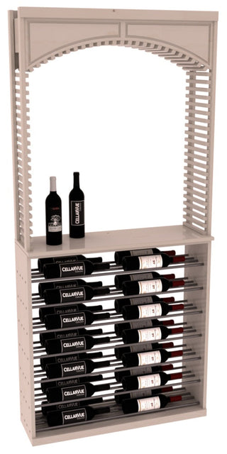 Elementcollection 35 Cellar Arch Horizontal Display Combo Gunmetal Rail Greywash Stained