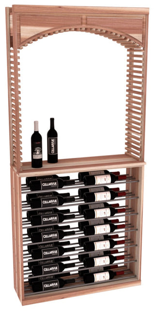 Elementcollection 35 Cellar Arch Horizontal Display Combo Gunmetal Rail Unstained