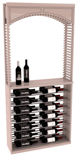 Elementcollection 35 Cellar Arch Horizontal Display Combo Gunmetal Rail Greywash Stained