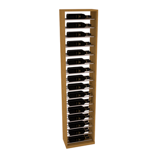 Elementcollection 17 5 Full Height Display Black Metal Rail Cherry Stained
