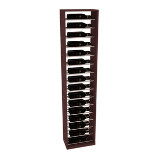 Elementcollection 17 5 Full Height Metal Wine Display Oak Stained