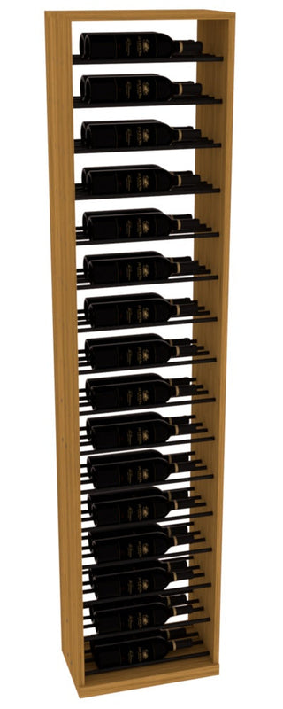 Elementcollection 17 5 Full Height Display Black Metal Rail Oak Stained