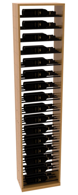Elementcollection 17 5 Full Height Display Black Metal Rail Oak Stained
