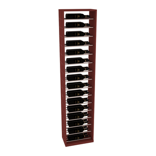 Elementcollection 17 5 Full Height Metal Wine Display Oak Stained