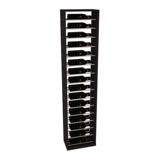 Elementcollection 17 5 Full Height Metal Wine Display Walnut Stained
