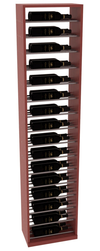 Elementcollection 17 5 Full Height Display Gunmetal Rail Cherry Stained