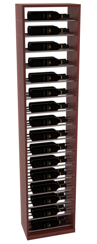 Elementcollection 17 5 Full Height Display Gunmetal Rail Cherry Stained